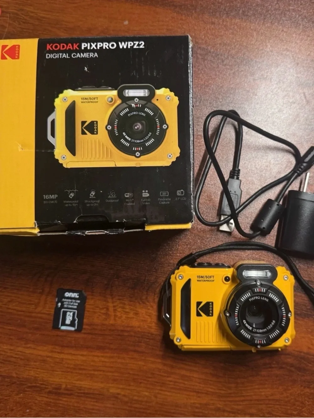 Kodak PIXPRO WPZ2 Waterproof Rugged Digital Camera